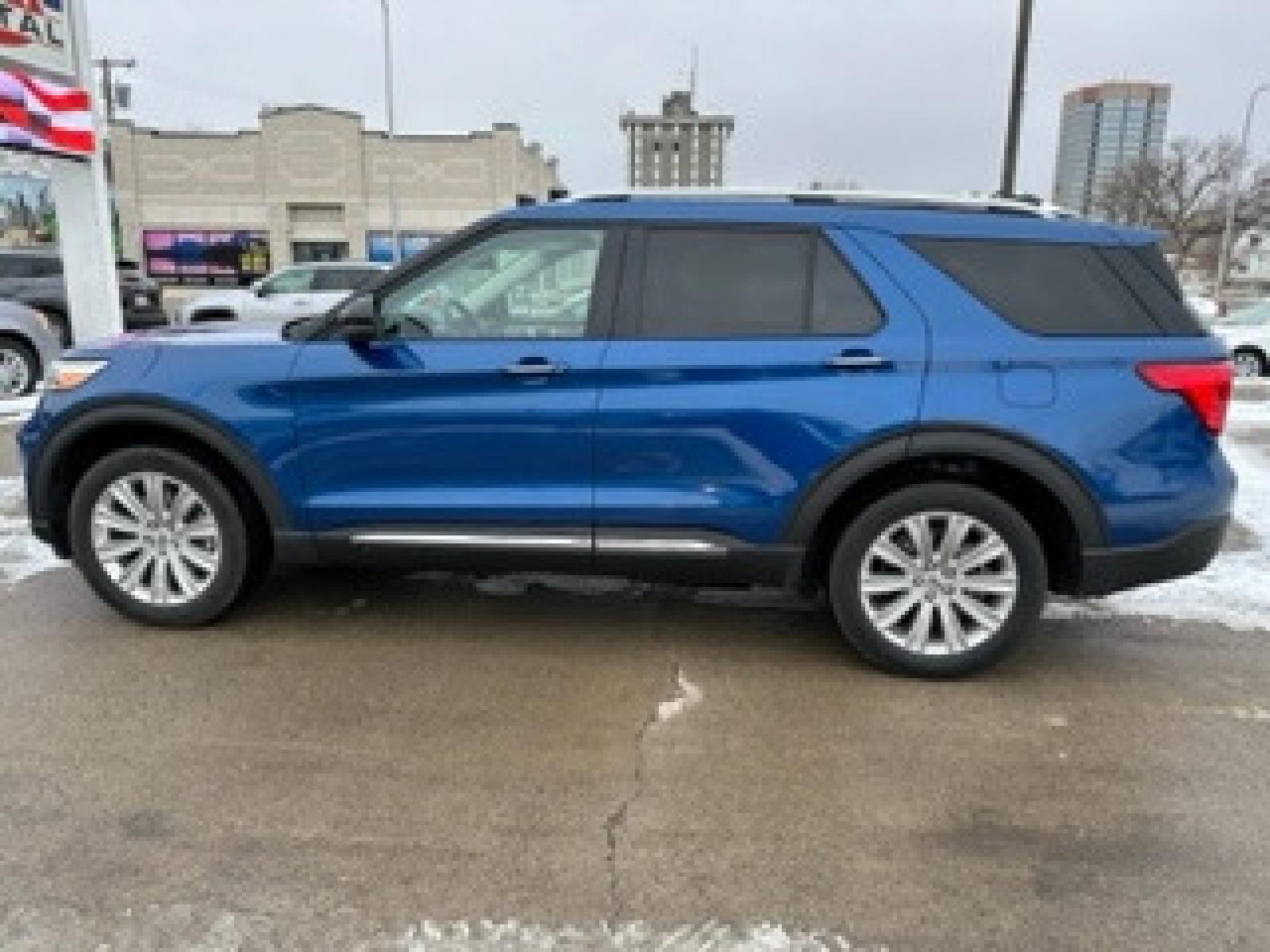 2020 BLUE Ford Explorer Hybrid Limited AWD (1FM5K8FW0LG) with an 3.3L V6 DOHC 24V HYBRID engine, 10A transmission, located at 3200 1st Avenue North, Billings, MT, 59101, (406) 245-9055, 45.779270, -108.510742 - Absolutely Gorgeous Hybrid Luxury Limited AWD SUV. Low Mileage, Power Leather Heated and Cooled Seats, Power Windows, Power Door Locks, Driver Alert System, Alloy Wheels, Roof Rack, Keyless Remote Entry, Active Cruise Control, Tilt Steering Column, 3rd Row Seating, Only 21,200 Miles and Much More! - Photo #7