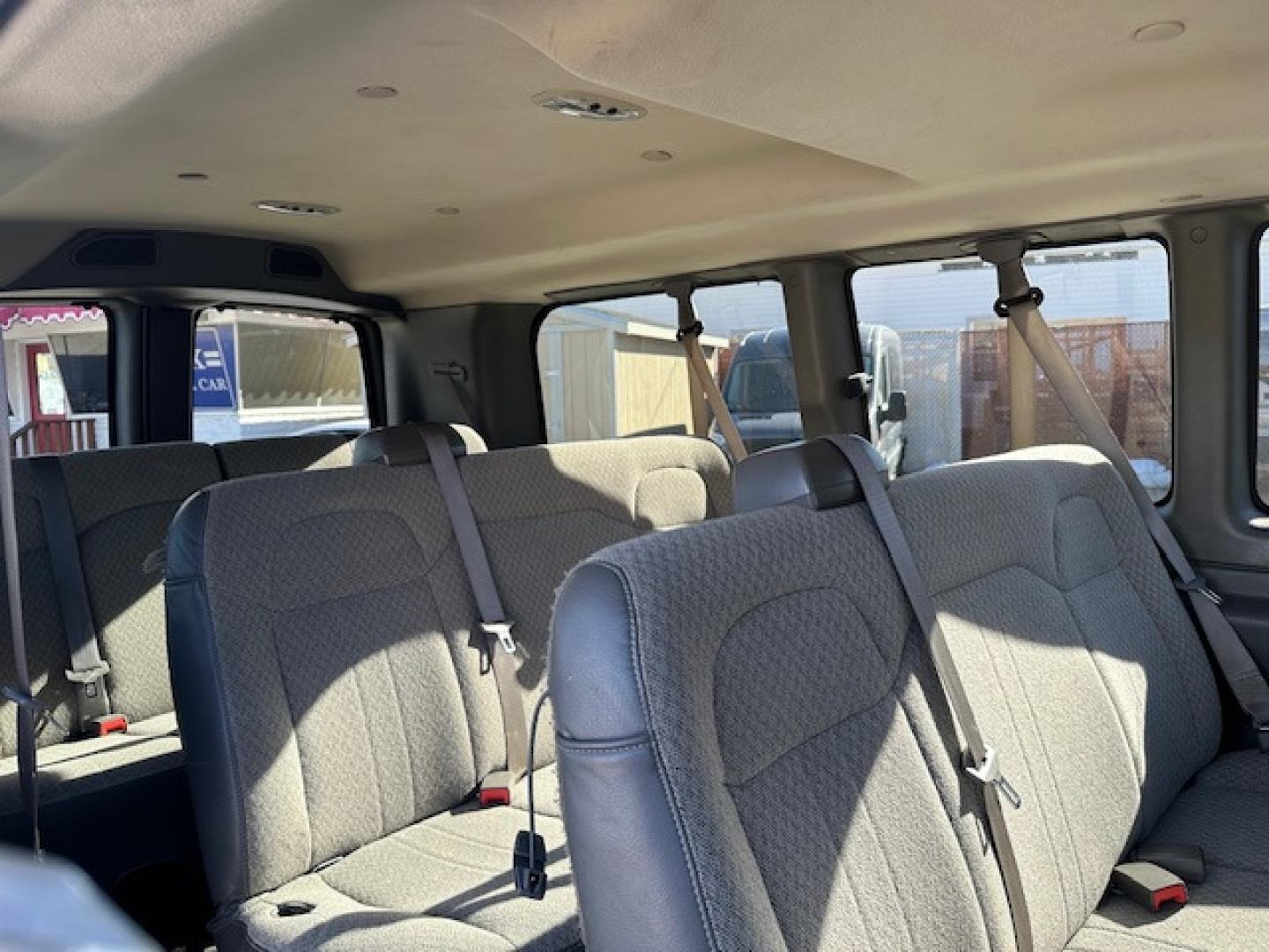 2019 White Chevrolet Express LT 2500 (1GAWGFFG2K1) with an 6.0L V8 OHV 16V FFV engine, 6A transmission, located at 3200 1st Avenue North, Billings, MT, 59101, (406) 245-9055, 45.779270, -108.510742 - This is One of Our Off-Lease 12 Passenger Vans Available for Sale. Tilt Steering, Cruise Control, Front & Rear Air Conditioning, Power Windows, Power Door Locks and Only 46,000 Miles. Auto Brokers of Montana/AA&A Auto Rental/Fox Car Rental Billings - Photo#8