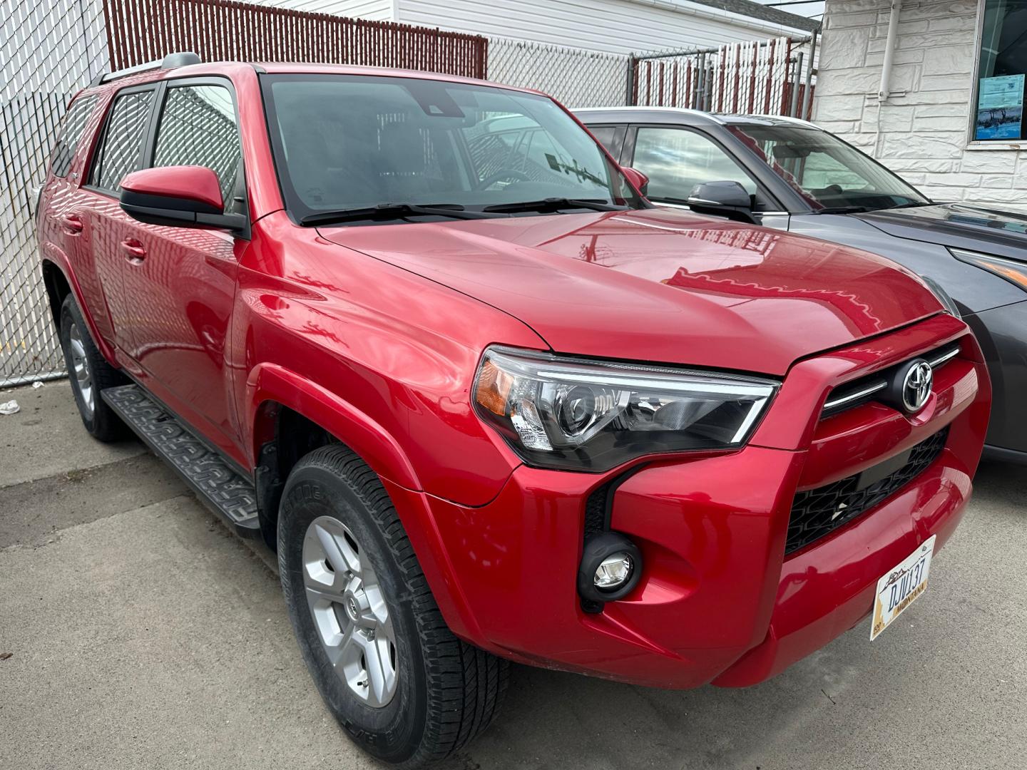 2021 Red Toyota 4Runner SR5 4WD (JTEMU5JR9M5) with an 4.0L V6 DOHC 24V engine, 5A transmission, located at 3200 1st Avenue North, Billings, MT, 59101, (406) 245-9055, 45.779270, -108.510742 - Available to Rent! Full Size SUV with Power Windows, Power Door Locks, Power Seat, Alloy Wheels, 4 Wheel Drive, Tow Package and More. 25,000 Miles Auto Brokers of Montana/AA&A Auto Rental/Fox Car Rental Billings - Photo#0