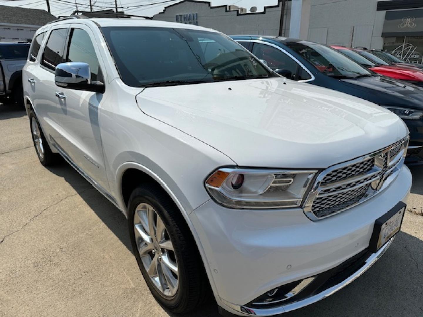 2020 White /Charcoal Leather Dodge Durango Citadel AWD (1C4RDJEG9LC) with an 3.6L V6 DOHC 24V engine, 8A transmission, located at 3200 1st Avenue North, Billings, MT, 59101, (406) 245-9055, 45.779270, -108.510742 - Luxury Premium SUV Available for Rent. Leather Quad Seating, Power Moonroof, Power Heated & Cooled Seats, Heated Steering Wheel, Tow Package, Running Boards and All the Whistles and Bells and Only 45,000 Miles! CarFax Dealer. Auto Brokers of Montana/AA&A Auto Rental/Fox Car Rental Billings - Photo#1