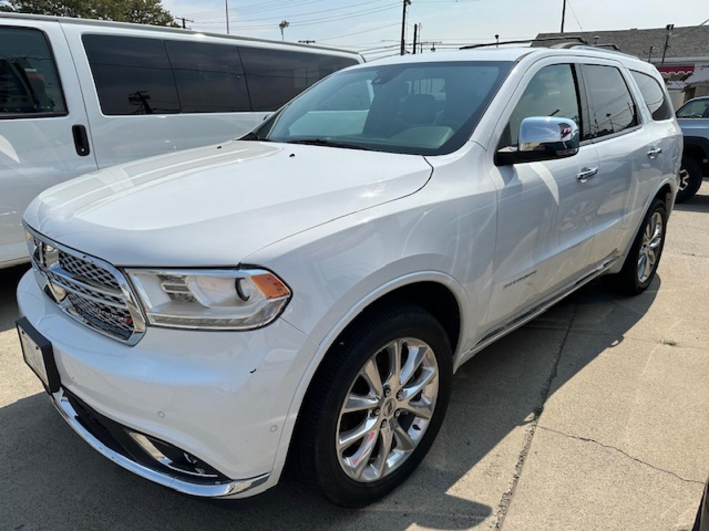 2020 White /Charcoal Leather Dodge Durango Citadel AWD (1C4RDJEG9LC) with an 3.6L V6 DOHC 24V engine, 8A transmission, located at 3200 1st Avenue North, Billings, MT, 59101, (406) 245-9055, 45.779270, -108.510742 - Luxury Premium SUV Available for Rent. Leather Quad Seating, Power Moonroof, Power Heated & Cooled Seats, Heated Steering Wheel, Tow Package, Running Boards and All the Whistles and Bells and Only 45,000 Miles! CarFax Dealer. Auto Brokers of Montana/AA&A Auto Rental/Fox Car Rental Billings - Photo#2