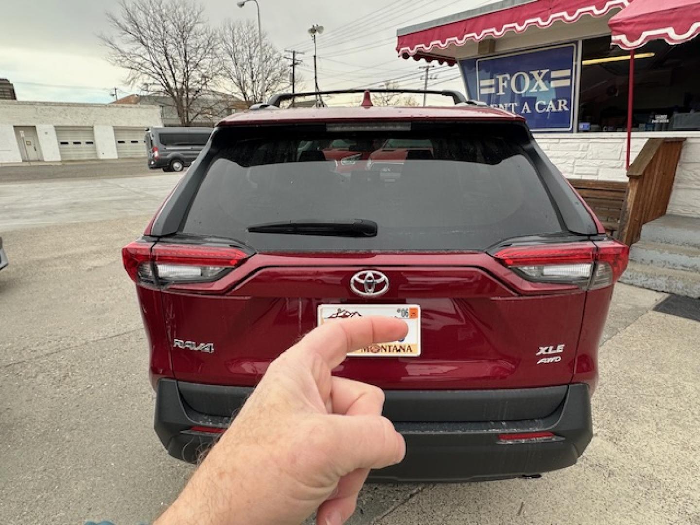 2022 Red /Gray Toyota RAV4 XLE AWD (2T3P1RFV6NW) with an 2.5L L4 DOHC 16V engine, 8A transmission, located at 3200 1st Avenue North, Billings, MT, 59101, (406) 245-9055, 45.779270, -108.510742 - One of Our All Wheel Drive SUVs Available for Rent or Purchase. XLE Package, Power Moonroof, Power Seat, Tilt Steering, Power Windows, Power Door Locks and Much More. All the Whistles and Bells. CarFax Dealer Auto Brokers of Montana/AA&A Auto Rental/Fox Car Rental Billings - Photo#6