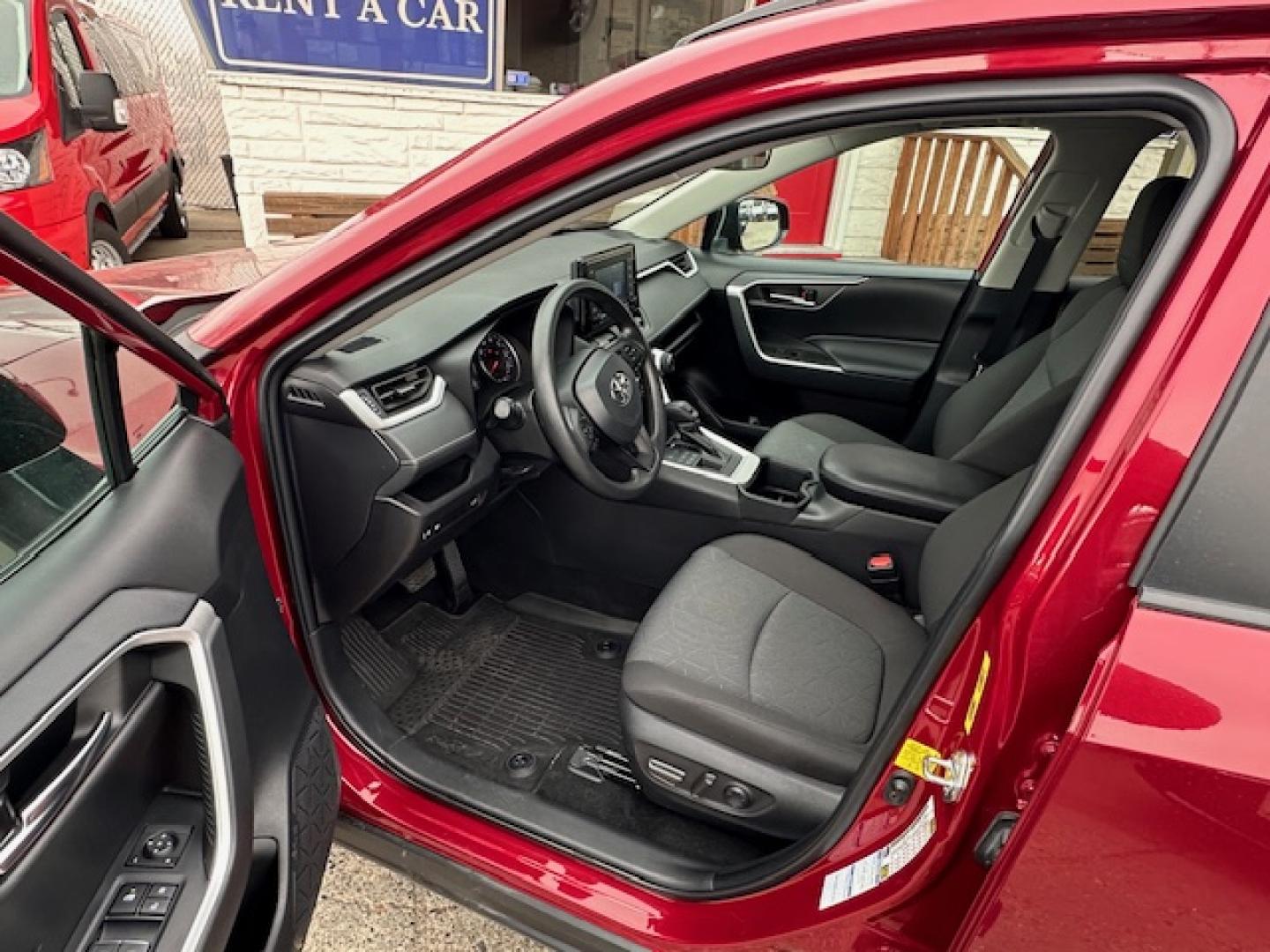 2022 Red /Gray Toyota RAV4 XLE AWD (2T3P1RFV6NW) with an 2.5L L4 DOHC 16V engine, 8A transmission, located at 3200 1st Avenue North, Billings, MT, 59101, (406) 245-9055, 45.779270, -108.510742 - One of Our All Wheel Drive SUVs Available for Rent or Purchase. XLE Package, Power Moonroof, Power Seat, Tilt Steering, Power Windows, Power Door Locks and Much More. All the Whistles and Bells. CarFax Dealer Auto Brokers of Montana/AA&A Auto Rental/Fox Car Rental Billings - Photo#8