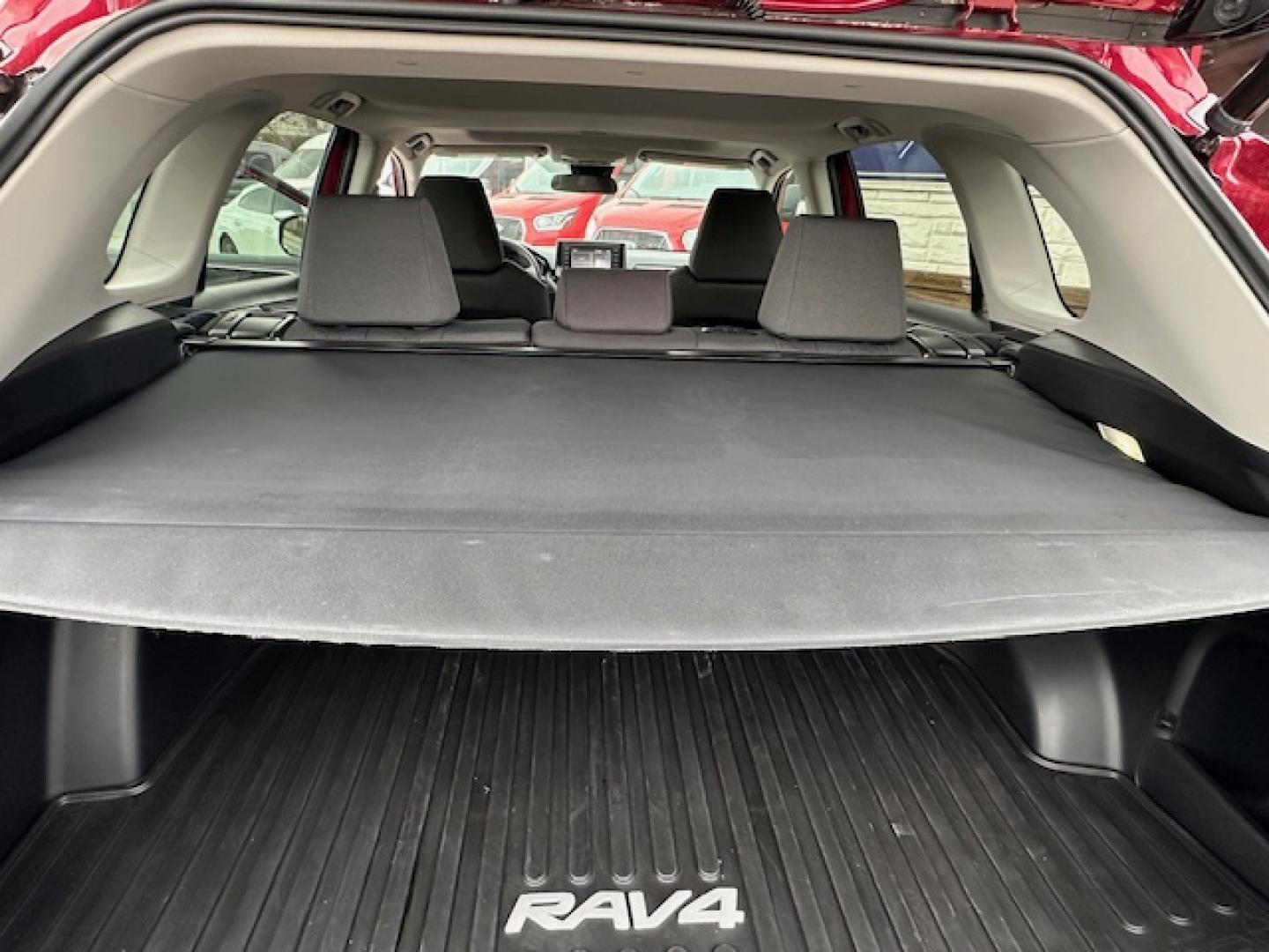 2022 Red /Gray Toyota RAV4 XLE AWD (2T3P1RFV6NW) with an 2.5L L4 DOHC 16V engine, 8A transmission, located at 3200 1st Avenue North, Billings, MT, 59101, (406) 245-9055, 45.779270, -108.510742 - One of Our All Wheel Drive SUVs Available for Rent or Purchase. XLE Package, Power Moonroof, Power Seat, Tilt Steering, Power Windows, Power Door Locks and Much More. All the Whistles and Bells. CarFax Dealer Auto Brokers of Montana/AA&A Auto Rental/Fox Car Rental Billings - Photo#10