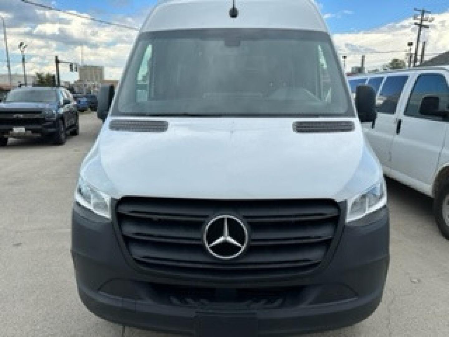 2022 White Mercedes-Benz Sprinter 2500 170-in. WB (W1Y40CHY6NT) with an 2.0L L4 engine, 7A transmission, located at 3200 1st Avenue North, Billings, MT, 59101, (406) 245-9055, 45.779270, -108.510742 - Super Hard to Find Sprinter Van with Only 10,500 Miles! Extended 170" Wheel Base, High Roof, Power Windows, Power Door Locks, Air Conditioning and Much More! CarFax Dealer. Auto Brokers of Montana/AA&A Auto Rental/Fox Car Rental Billings - Photo#2