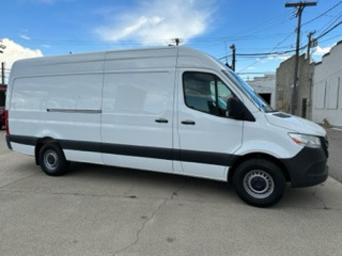 2022 White Mercedes-Benz Sprinter 2500 170-in. WB (W1Y40CHY6NT) with an 2.0L L4 engine, 7A transmission, located at 3200 1st Avenue North, Billings, MT, 59101, (406) 245-9055, 45.779270, -108.510742 - Super Hard to Find Sprinter Van with Only 10,500 Miles! Extended 170" Wheel Base, High Roof, Power Windows, Power Door Locks, Air Conditioning and Much More! CarFax Dealer. Auto Brokers of Montana/AA&A Auto Rental/Fox Car Rental Billings - Photo#3