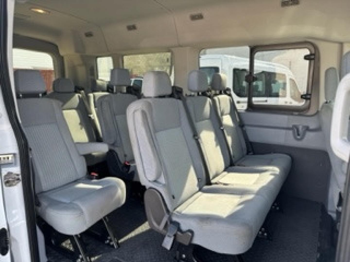 2015 Ford Transit 350 Wagon Mid Roof XLT 60/40 Pass. 148-in. WB (1FBAX2CG5FK) with an 3.5L V6 DOHC 24V engine, 6-Speed Automatic transmission, located at 3200 1st Avenue North, Billings, MT, 59101, (406) 245-9055, 45.779270, -108.510742 - FRESH OFF-LEASED AND WELL MAINTAINED! 15 Passenger with Tow Package, Power Windows, Power Door Locks, Passenger Side Running Board, Tilt Steering, Rear A/C and Heat and Much More. CarFax Dealer Auto Brokers of Montana/AA&A Auto Rental/Fox Car Rental in Billings - Photo#12