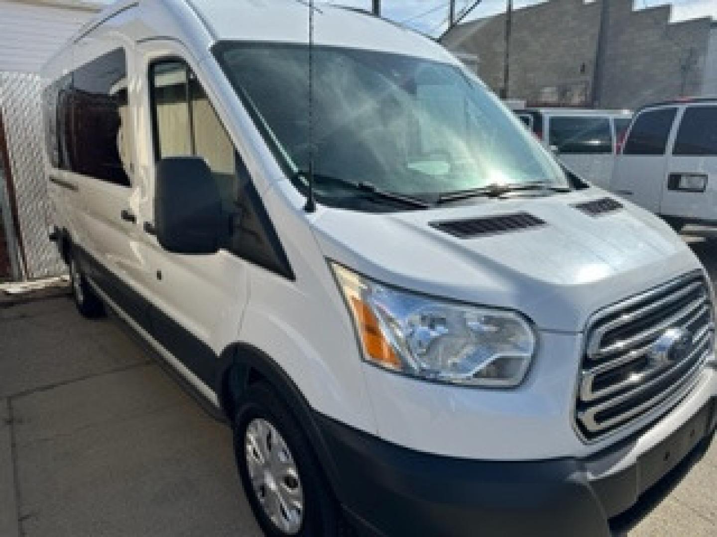 2015 Ford Transit 350 Wagon Mid Roof XLT 60/40 Pass. 148-in. WB (1FBAX2CG5FK) with an 3.5L V6 DOHC 24V engine, 6-Speed Automatic transmission, located at 3200 1st Avenue North, Billings, MT, 59101, (406) 245-9055, 45.779270, -108.510742 - FRESH OFF-LEASED AND WELL MAINTAINED! 15 Passenger with Tow Package, Power Windows, Power Door Locks, Passenger Side Running Board, Tilt Steering, Rear A/C and Heat and Much More. CarFax Dealer Auto Brokers of Montana/AA&A Auto Rental/Fox Car Rental in Billings - Photo#2