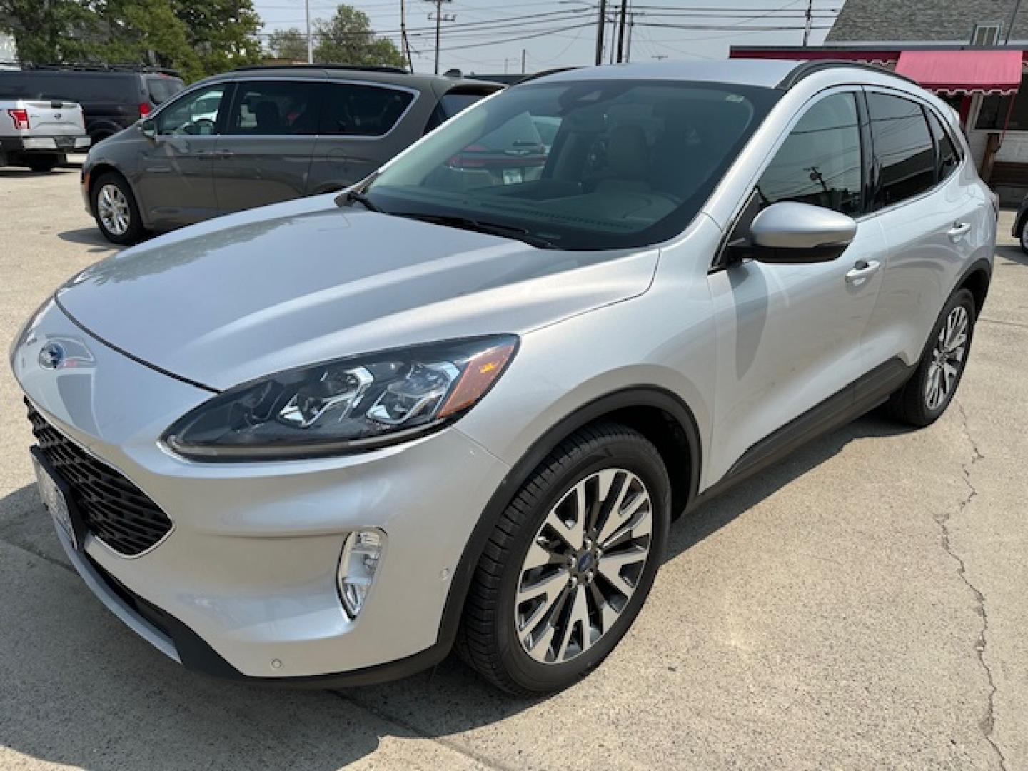 2020 Ford Escape Titanium 4WD (1FMCU9J92LU) with an 2.0L L4 DOHC 16V engine, 6A transmission, located at 3200 1st Avenue North, Billings, MT, 59101, (406) 245-9055, 45.779270, -108.510742 - Super Nice and Low Mileage Local Trade-In! Leather, Dual Power Heated Seats, Power Windows, Power Door Locks, Tilt Steering Column, Cruise Control, Air Conditioning and Only 36,600 Miles. CarFax Dealer Auto Brokers of Montana/AA&A Auto Rental/Fox Car Rental Billings - Photo#0