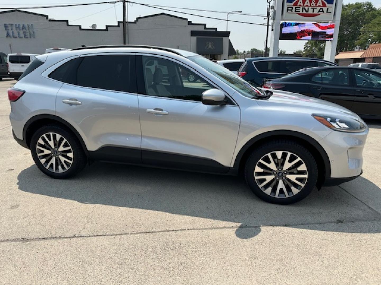 2020 Ford Escape Titanium 4WD (1FMCU9J92LU) with an 2.0L L4 DOHC 16V engine, 6A transmission, located at 3200 1st Avenue North, Billings, MT, 59101, (406) 245-9055, 45.779270, -108.510742 - Super Nice and Low Mileage Local Trade-In! Leather, Dual Power Heated Seats, Power Windows, Power Door Locks, Tilt Steering Column, Cruise Control, Air Conditioning and Only 36,600 Miles. CarFax Dealer Auto Brokers of Montana/AA&A Auto Rental/Fox Car Rental Billings - Photo#4