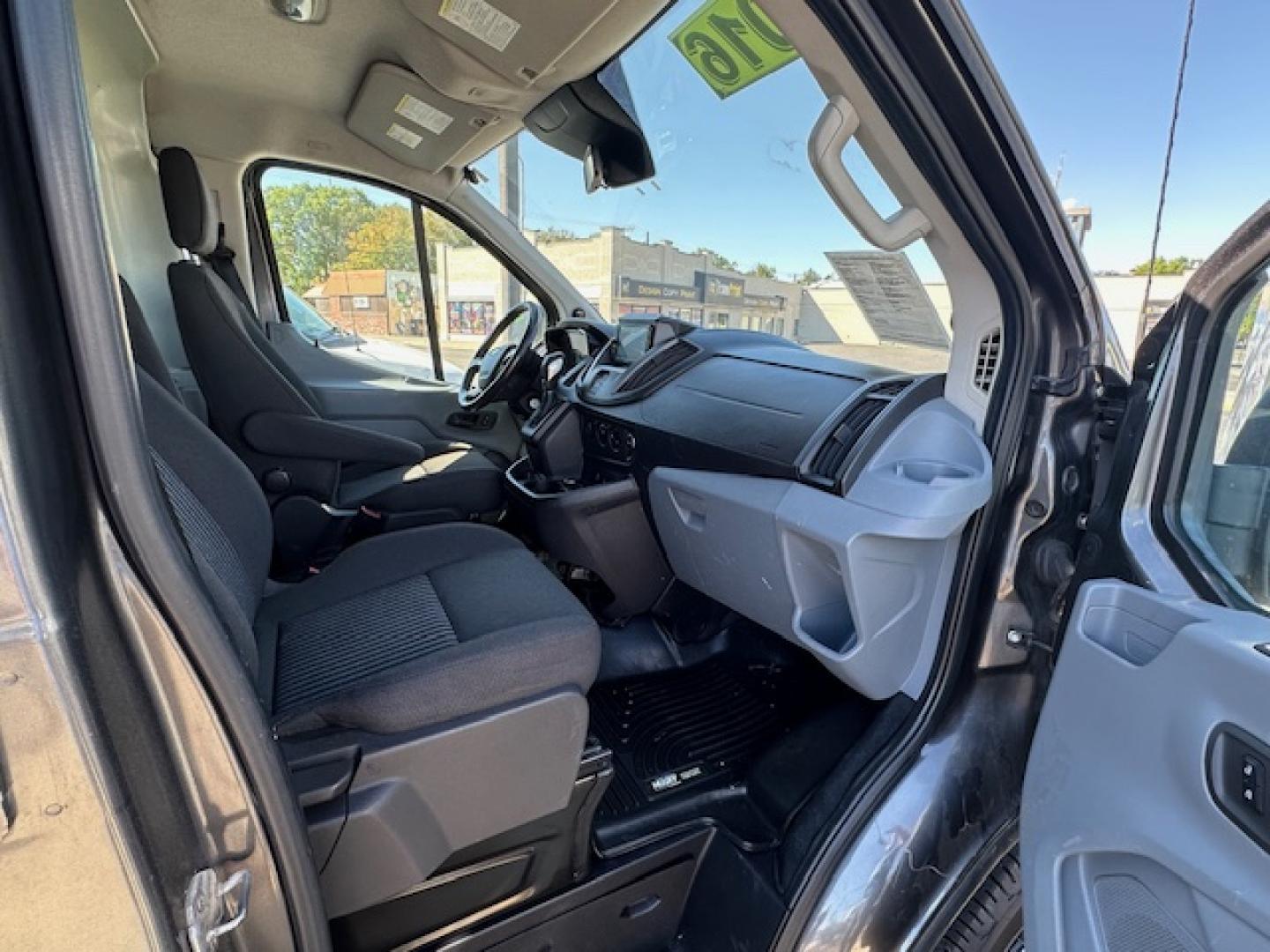 2016 Gray Ford Transit 150 Van Low Roof 60/40 Pass. 148-in. WB (1FTYE9ZM9GK) with an 3.7L V6 DOHC 24V engine, 6A transmission, located at 3200 1st Avenue North, Billings, MT, 59101, (406) 245-9055, 45.779270, -108.510742 - Local Trade-In with a Lot of Extras! Bulkhead, Air Conditioning, Automatic Transmission, Power Windows, Power Door Locks, Roof Equipment Rack, Tilt Steering Column, Tow Package, Wheels, Cruise Control, 148" Wheel Base and Great Price! CarFax Dealer. Auto Brokers of Montana/AA&A Auto Rental/Fox Ca - Photo#11