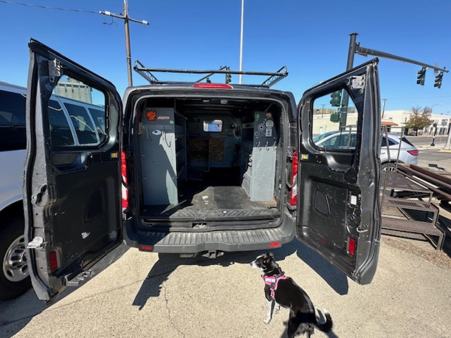 2016 Gray Ford Transit 150 Van Low Roof 60/40 Pass. 148-in. WB (1FTYE9ZM9GK) with an 3.7L V6 DOHC 24V engine, 6A transmission, located at 3200 1st Avenue North, Billings, MT, 59101, (406) 245-9055, 45.779270, -108.510742 - Local Trade-In with a Lot of Extras! Bulkhead, Air Conditioning, Automatic Transmission, Power Windows, Power Door Locks, Roof Equipment Rack, Tilt Steering Column, Tow Package, Wheels, Cruise Control, 148" Wheel Base and Great Price! CarFax Dealer. Auto Brokers of Montana/AA&A Auto Rental/Fox Ca - Photo#15