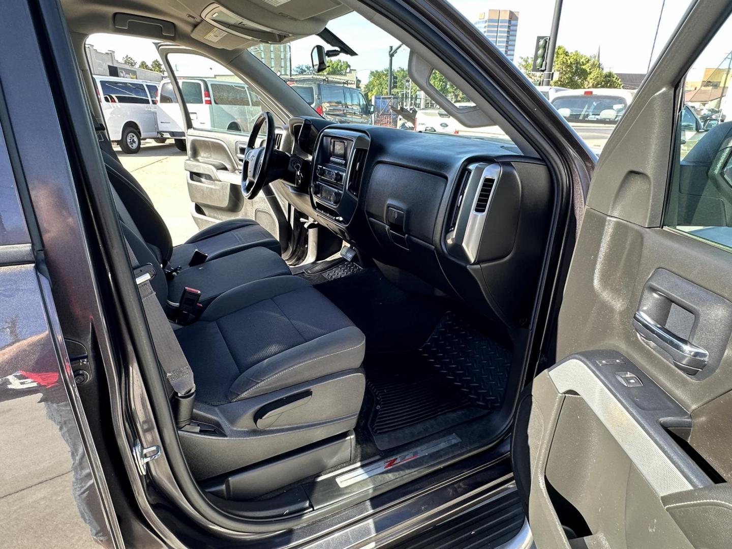 2014 Brown /Brown Chevrolet Silverado 1500 1LT Crew Cab 4WD (3GCUKREH0EG) with an 4.3L V6 OHV 12V engine, 6-Speed Automatic transmission, located at 3200 1st Avenue North, Billings, MT, 59101, (406) 245-9055, 45.779270, -108.510742 - Local 4X4 Fleet Vehicle with Good Miles, Regular Maintenance Intervals & Great Price! Power Windows, Power Door Locks, Remote Fob Entry, Bed Liner, Tonneau Cover, Tilt Steering Column, Automatic Transmission, Cruise Control, Running Boards and Much More. CarFax Dealer Auto Brokers of Montana/AA& - Photo#11