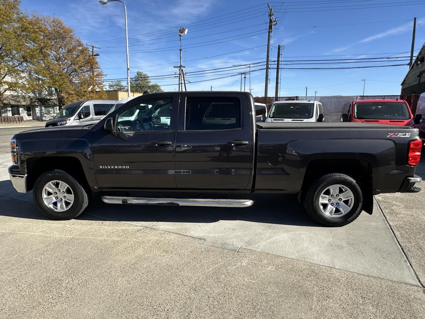 2014 Brown /Brown Chevrolet Silverado 1500 1LT Crew Cab 4WD (3GCUKREH0EG) with an 4.3L V6 OHV 12V engine, 6-Speed Automatic transmission, located at 3200 1st Avenue North, Billings, MT, 59101, (406) 245-9055, 45.779270, -108.510742 - Local 4X4 Fleet Vehicle with Good Miles, Regular Maintenance Intervals & Great Price! Power Windows, Power Door Locks, Remote Fob Entry, Bed Liner, Tonneau Cover, Tilt Steering Column, Automatic Transmission, Cruise Control, Running Boards and Much More. CarFax Dealer Auto Brokers of Montana/AA& - Photo#7